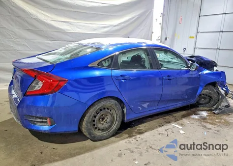 2020 Honda Civic Lx z USA, uszkodzony, nr VIN 2HGFC2F61LH500386